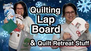  3 In 1 LAP BOARD Makes Hand Quilting EASY