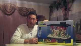 Unboxing the AquaColor 10 gal Aquarium Kit....by ''CHRIS THE HOBBY GUY''