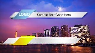 Free Lower Third Animation - After Effects (Motion Graphics)