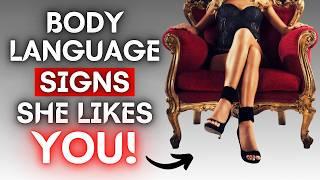 20 Body Language Signs Shes Attracted to you (decode her signals)