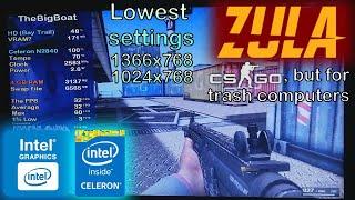 Zula (2023) on LOW-END LAPTOP || Intel Celeron N2840, Intel HD Graphics (Bay Trail), 4 GB RAM