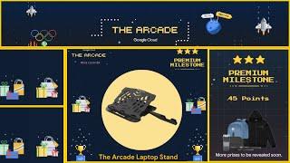 Google Cloud Arcade Laptop Stand || NEW Swag Drop: Arcade Laptop Stand || Google Cloud Arcade 2024