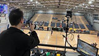 Futsal Livesteram at Dandenong Stadium // Behind The Scene