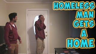 Homeless Man Gets A Home