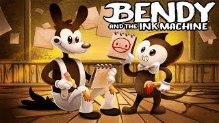 ШОУ БЕНДИ!ИГРА БЕНДИ И ЧЕРНИЛЬНАЯ МАШИНА 4 ГЛАВА ПРОХОЖДЕНИЕ!BENDY AND THE INK MACHINE 4 CHAPTER!