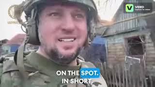 Our officers in the liberated Cherkasskoye Porechnoye, Kubatkino, Zazulyevka - the first shots