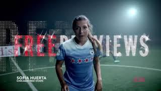 NWSL players featured with Dish Network