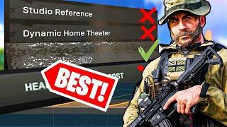 Best MW3 Audio Settings: Hear Footsteps EASY!  | Best PS4/5, Xbox Modern Warfare 3 Audio Settings