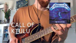 METALLICA - Call Of Ktulu (Guitar cover)