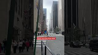 Good morning from NYC#foryou #shortvideo #shorts