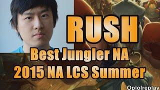 Rush, Best Jungler NA Highlights (TIP to C9) - 2015 NA LCS Summer