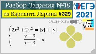 Разбор Задачи №18 из Варианта Ларина №329