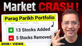 13 Stocks Parag Parikh Flexicap is Buying in the Market Crash | Full Portfolio Breakdown| MUST WATCH