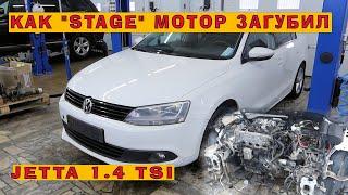 JETTA 1.4 TSI: Как STAGE мотор развалил. Снова впиралово с "контрактами"