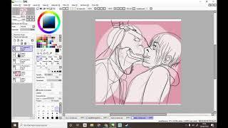 Elias y Chise 【Speedpaint Kiss Challenge】