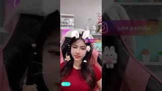 Thai Girl Talks on Bigo Live