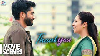 Thank You Movie Scenes | Naga Chaitanya Meets Malavika Nair | Latest Malayalam Dubbed Movie