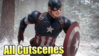 Captain America Super Soldier All Cutscenes (Xbox 360) 1080p HD