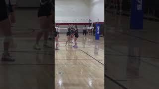 Me and twins iconic hand shake… #volleyball #viralvideo