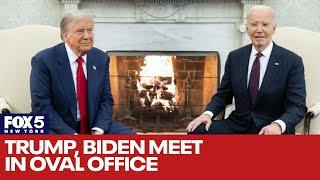 Trump, Biden meet at Oval Office for first time since presidential debate