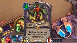 Hearthstone - Nobody Expects Turn 5 Jaraxxus