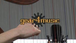 36 String Irish Harp with Levers by Gear4music