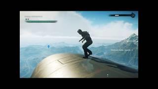 Полёт на грузовом самолёте в Just Cause 4