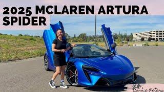 Plug-in Supercar!: 2025 McLaren Artura Spider
