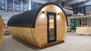 Camping Fass, Camping Barrel von Tynnyri-Sauna.com