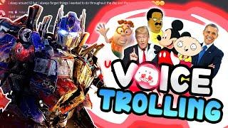 TROLLING DISCORD SERVERS WITH VOICE IMPRESSIONS! (Ft. Knep)