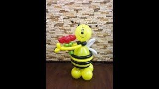 Пчела - оса из воздушных шаров/Bee balloon