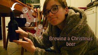 Making a Christmas themed beer | Vlogmas day 4 | Crazydivers