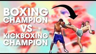 Boxing Champion vs. Kickboxing & Muay Thai Champion | Lawrence Kenshin