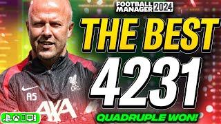 Arne Slot's PERFECT 4231 FM24 Tactic! NEW TRANSFERS 98% Win Rate | Best FM24 Tactics