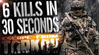 INSANE 6 KILLS IN 30 SECONDS  - EFT WTF MOMENTS  367 - Escape From Tarkov Highlights