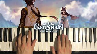 How To Play - Genshin Impact - Lovers' Oath (Piano Tutorial Lesson)