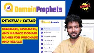 DomainProphets Review – Generate, evaluate, and manage domain names for purchase and resale!