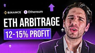 Binance New Crypto Arbitrage Strategy 2024   Ethereum  ETH  P2P Arbitrage Trading   +15% Spread !