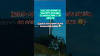 En Whatsapp hablo con Meta AI #whatsapp #metaai