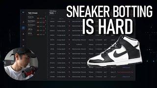 SNEAKER BOTTING IS HARD  - DUNK HIGH LIVE COP