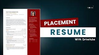 Secrets Behind Placements & How To Create Placement Resume 