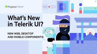 Telerik UI Q2 Release | New Components Across Web, Desktop & Mobile!