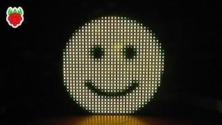 Raspberry Pi 32x32 RGB LED Matrix - Hello World