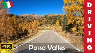 Driving in Italy 15: Valles Pass | 4K 60fps