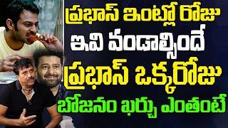 Krishna Maya about Prabhas Favorite Food and Cost | Prabhas | Rajasaab | Media Circle