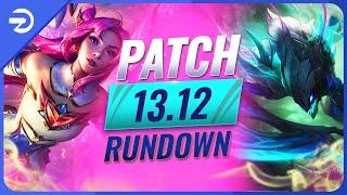 MASSIVE CHANGES: Patch 13.12 RUNDOWN - League of Legends Season 13