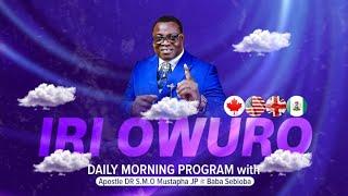 IRI OWURO {MORNING DEW} Jan. 3rd 2023 with Babasebioba