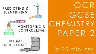 All of OCR CHEMISTRY Paper 2 in 25 minutes - GCSE Science Revision (Gateway)