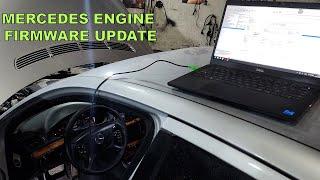 Updating Engine Firmware via Vediamo & SDFlash after replacing the engine 3.0 with 3.5 Mercedes W211