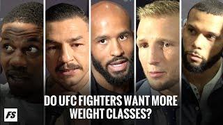 Do UFC fighters want more weight classes? - FanSided MMA